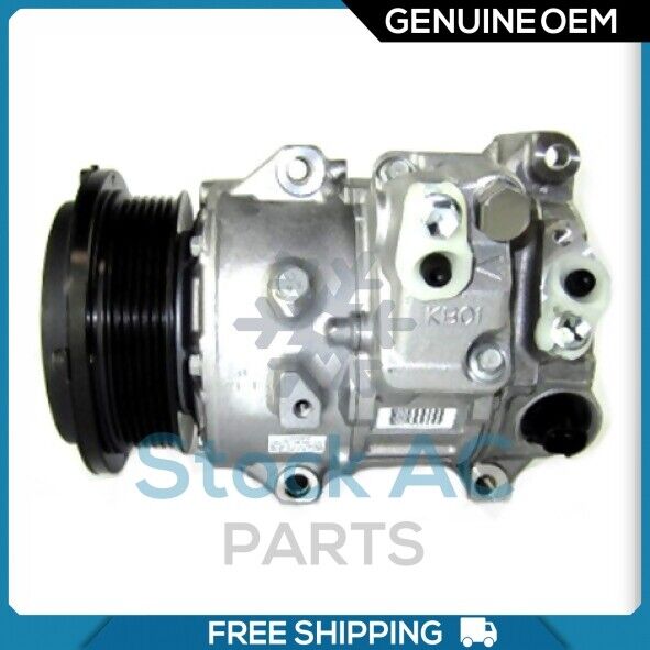 A/C Compressor OEM Denso 7SEH17C for Toyota Highlander, Venza QR - Qualy Air