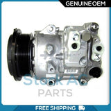 A/C Compressor OEM Denso 7SEH17C for Toyota Highlander, Venza QR
