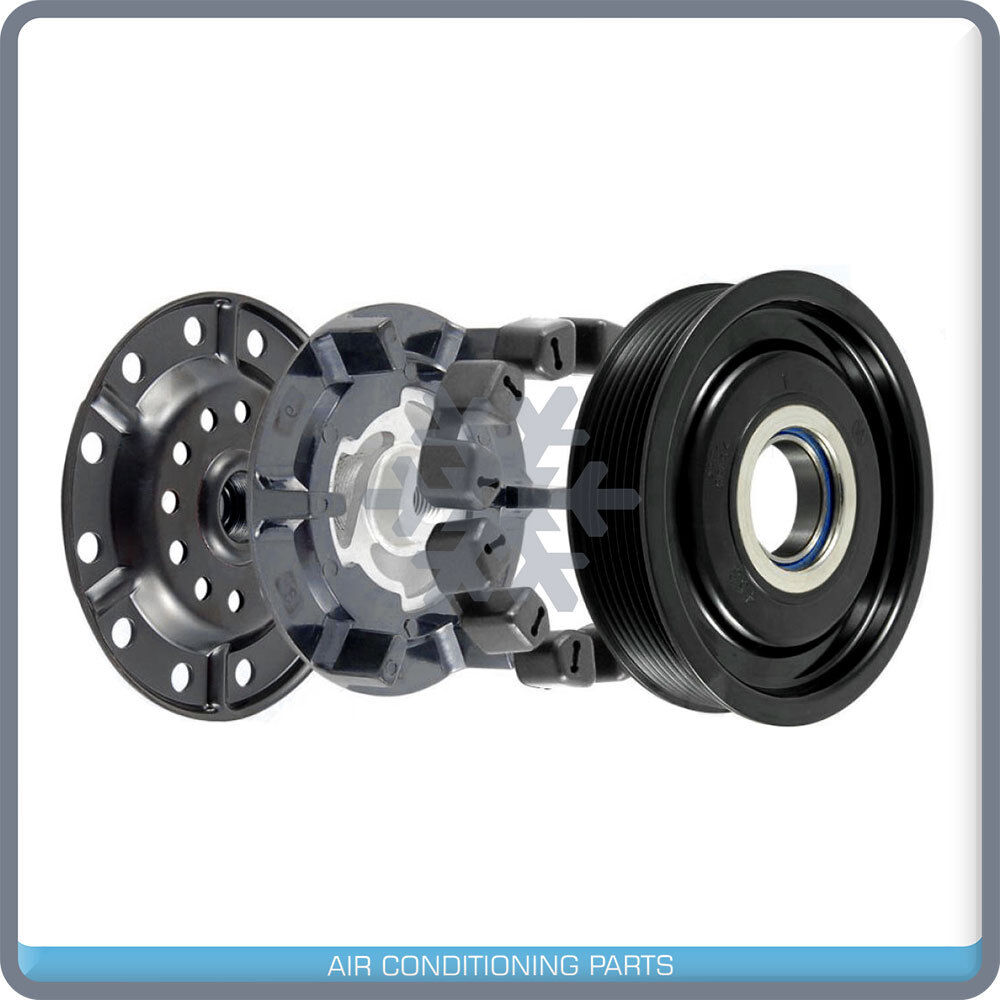 New A/C Compressor Clutch Kit fits Toyota Avensis, Corolla Diesel - 5SE12C / 7PK - Qualy Air