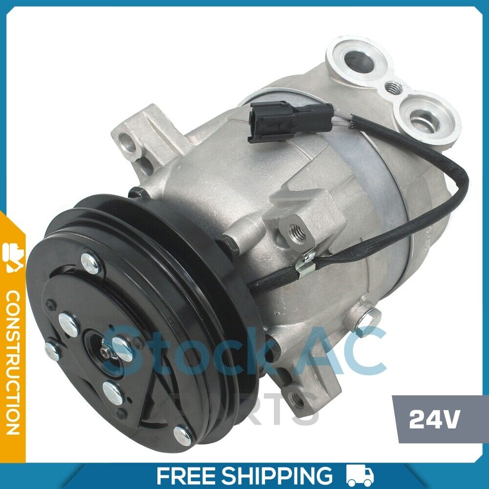A/C Compressor fits Daewoo / Volvo Mini Excavator EC55B DP V5 - 24V - Qualy Air