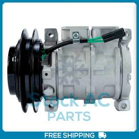 New AC Compressor for Isuzu NRR, NPR 4HK1 3.0L/5.2L - 2011-2016 - 24V HEAVY DUTY - Qualy Air