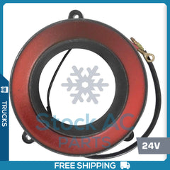 Nueva bobina de compresor de aire acondicionado 10PA30C para Toyota Coaster Bus 24V