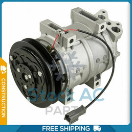 New A/C Compressor fits John Deere / Hitachi - OE# TH4713906 - Qualy Air
