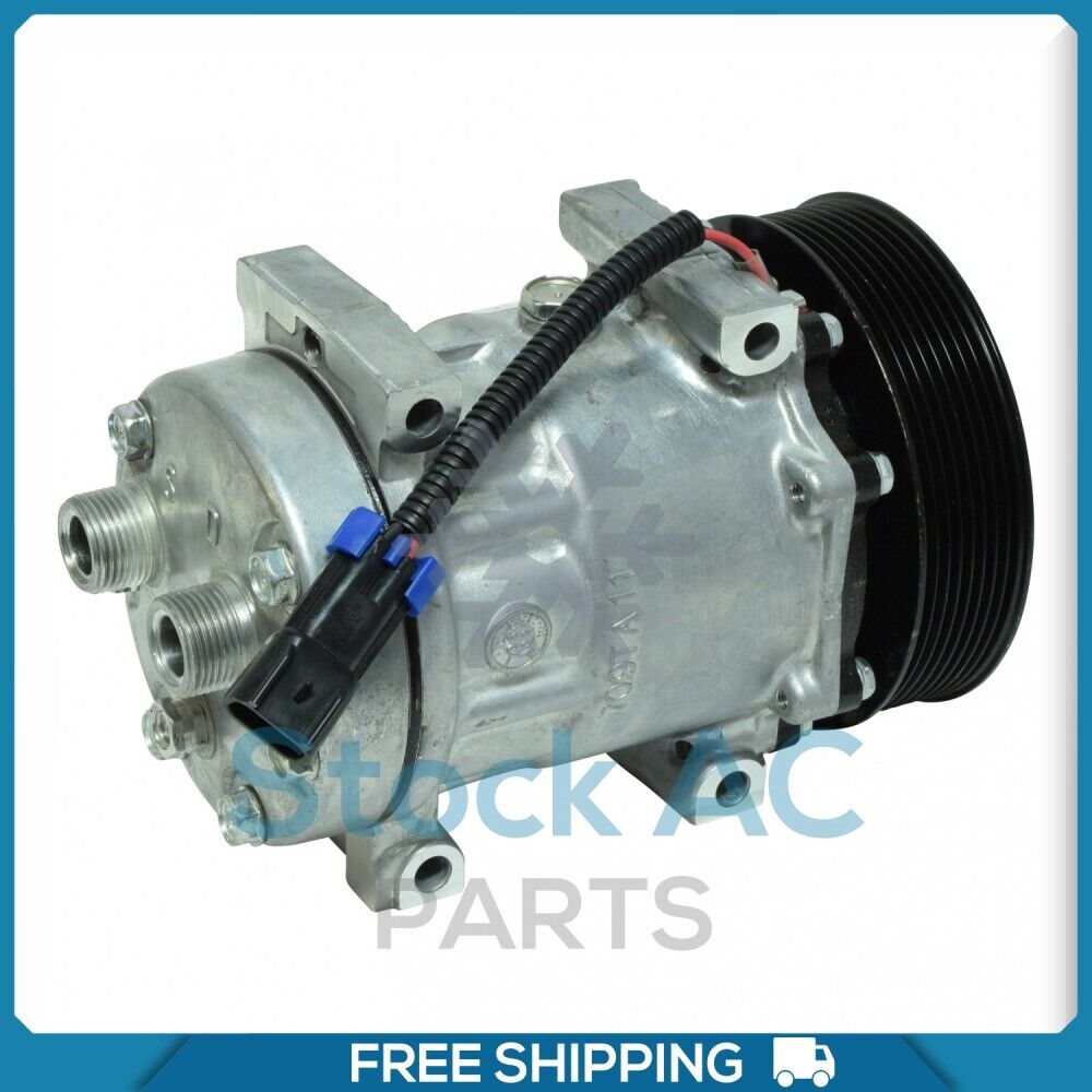 New A/C Compressor for Ford L / Freightliner / Sterling - OE# SKI4885 - Qualy Air