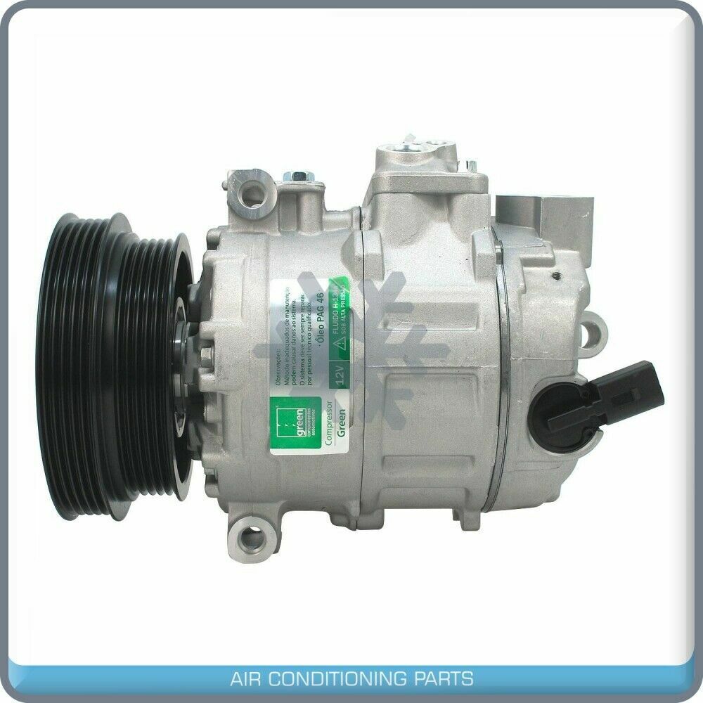 New A/C Compressor for VW Jetta, Passat, Golf, Beetle.. - 2.5L - 2005 to 2014 - Qualy Air