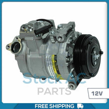 Load image into Gallery viewer, New A/C Compressor for BMW 545i, 550i, 650i, 745i, 745Li, 750Li - OE# 4711490 - Qualy Air