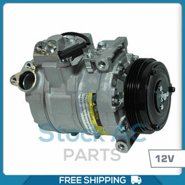 New A/C Compressor for BMW 545i, 550i, 650i, 745i, 745Li, 750Li - OE# 4711490 - Qualy Air