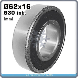 New A/C Compressor Bearing - 30x62x16 - YORK Compressor - Qualy Air