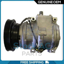 Load image into Gallery viewer, A/C Compressor OEM Denso 10PA17C for Toyota Camry, Celica, Solara QR - Qualy Air