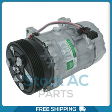 Load image into Gallery viewer, NEW AC Compressor for VW Golf, Jetta, Passat - 1993 to 1998 - OE# 1H0820803D - Qualy Air
