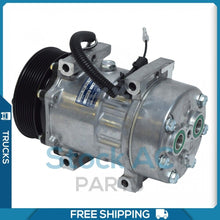 Load image into Gallery viewer, A/C Compressor SD7H15 for Kenworth C500, C540, C550, K100, K100E, K130, K1... QR - Qualy Air
