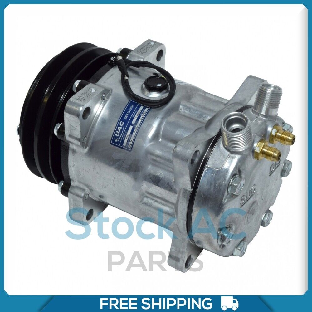 New A/C Compressor for Ford E-350 7.3L - 1989 to 1991 - OE# E5UZ19703A QU - Qualy Air