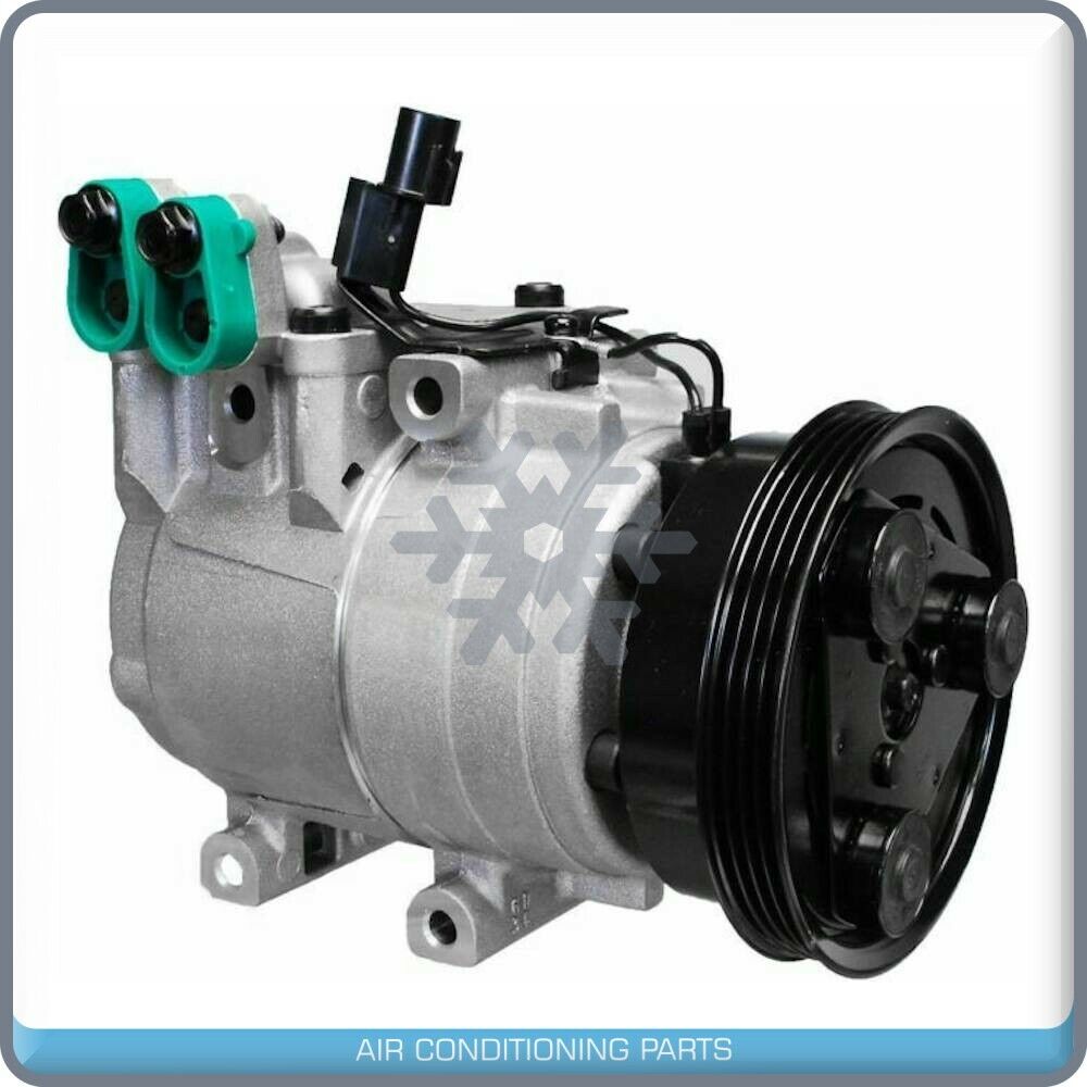 New A/C Compressor for Hyundai Accent 1.5L - 1993 to 2003 - OE# 9770125000 - Qualy Air