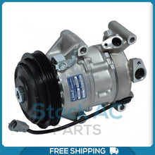 Cargar imagen en el visor de la galería, New A/C Compressor fits Toyota Yaris 1.5L - 2012 to 2018 - Qualy Air