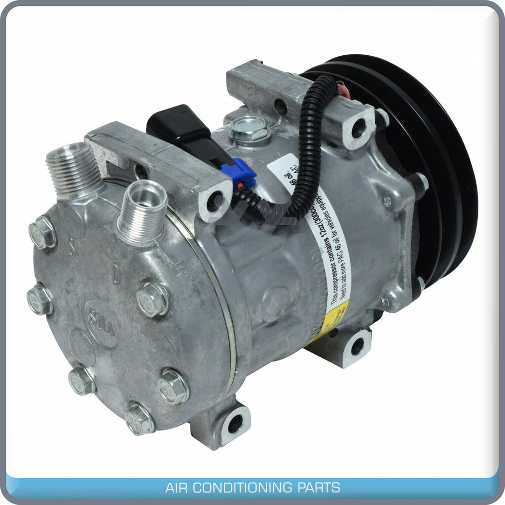 A/C Compressor for Freightliner FLD / White/GMC ACL, ACM, WAH, WCA, WCL, W... QU - Qualy Air