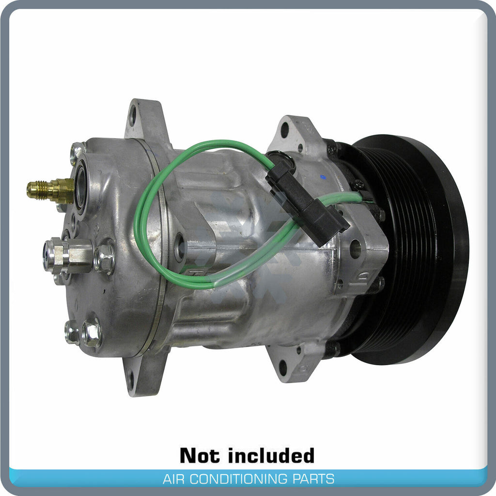 New A/C Compressor Coil fits Caterpillar Loader 980H, 986H, 988H - 24V - Qualy Air