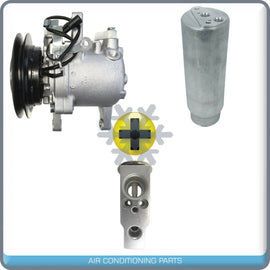 New AC Compressor KIT for Kubota Tractor M108S, M5040, M7040, M8540, M9540.. - Qualy Air