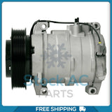 New A/C Compressor fits Honda Accord 2.4L - 2003 to 2007 - OE# 38810RAAA01