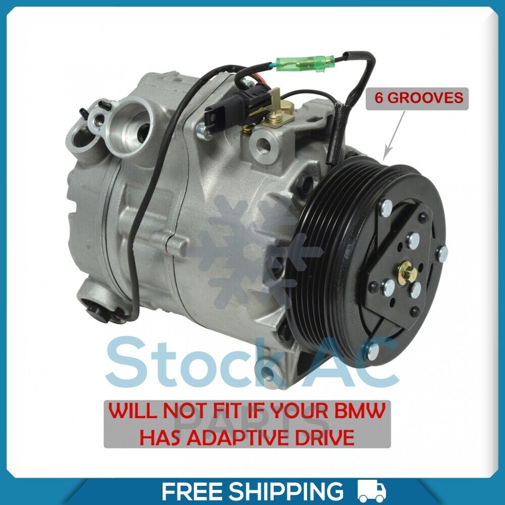 A/C Compressor CSE717 for BMW X5 QR - Qualy Air