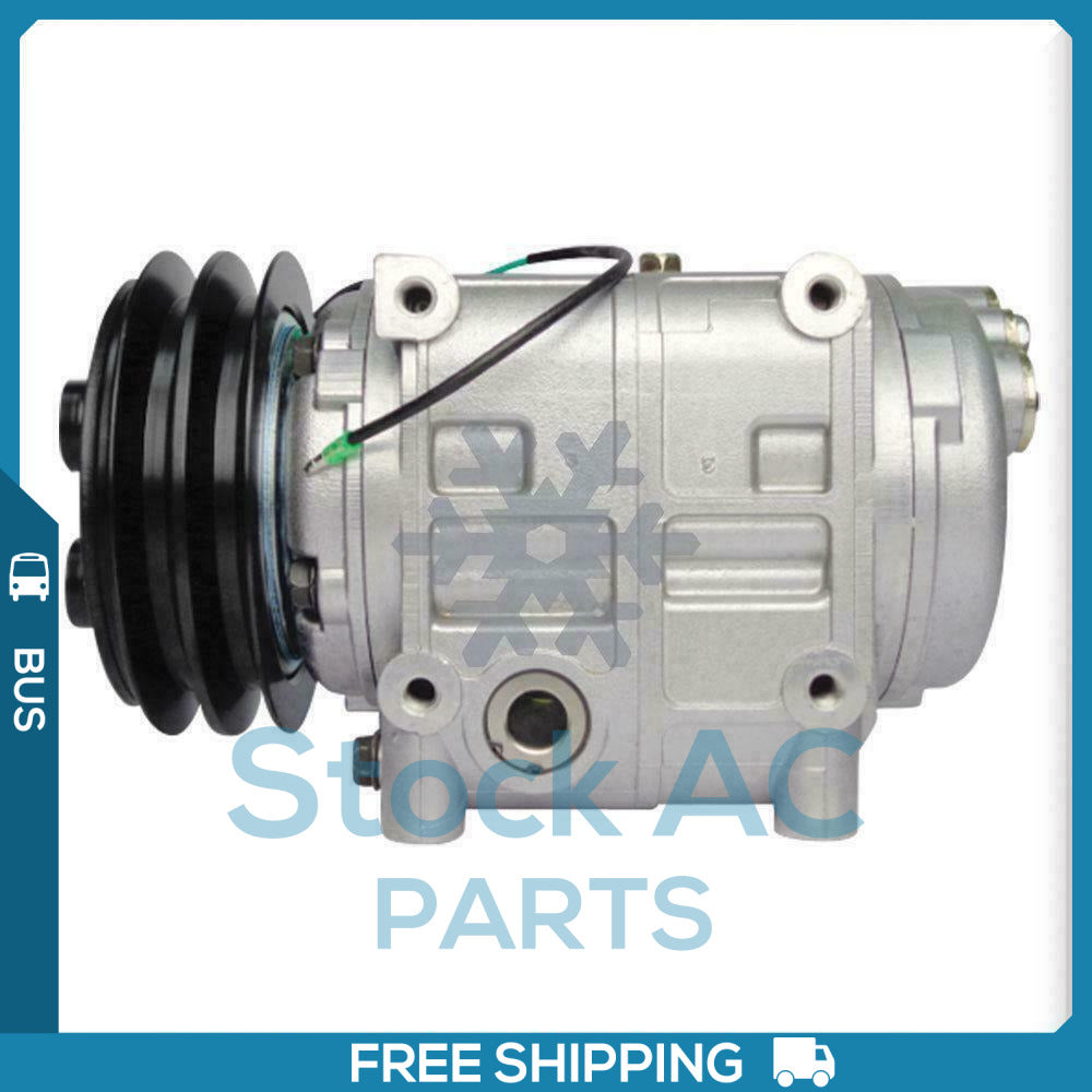 BRAND NEW A/C Compressor & Clutch For Shuttle Bus TM 31 Style - Qualy Air