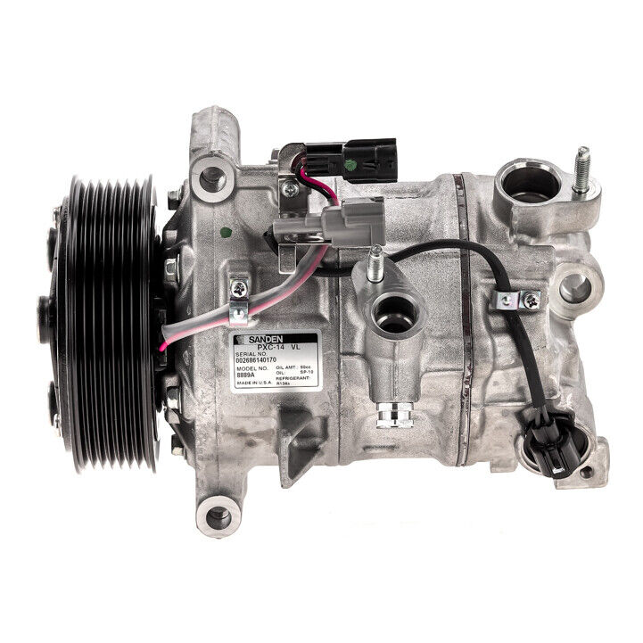 New OEM AC Compressor for Infiniti Q50 3.7L 2014 to 18 / Infiniti Q60 3.0L 2017 - Qualy Air