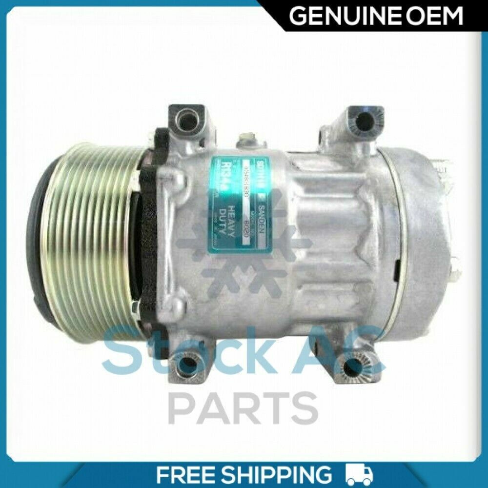 New OEM A/C Compressor for Case T7030, T7040, T7050, T7060, TRACTOR.. - Qualy Air