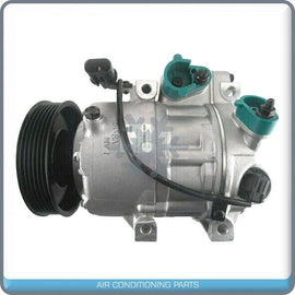 New OEM A/C Compressor fits Hyundai Genesis 3.8L - 2009 to 2013 - OE# 977013M001 - Qualy Air