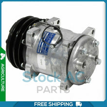 Load image into Gallery viewer, A/C Compressor for Case 521, 525, 527 / Ford New Holland 8630, 8730, 8830, TW.. - Qualy Air