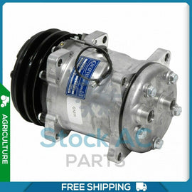 A/C Compressor for Case 521, 525, 527 / Ford New Holland 8630, 8730, 8830, TW.. - Qualy Air