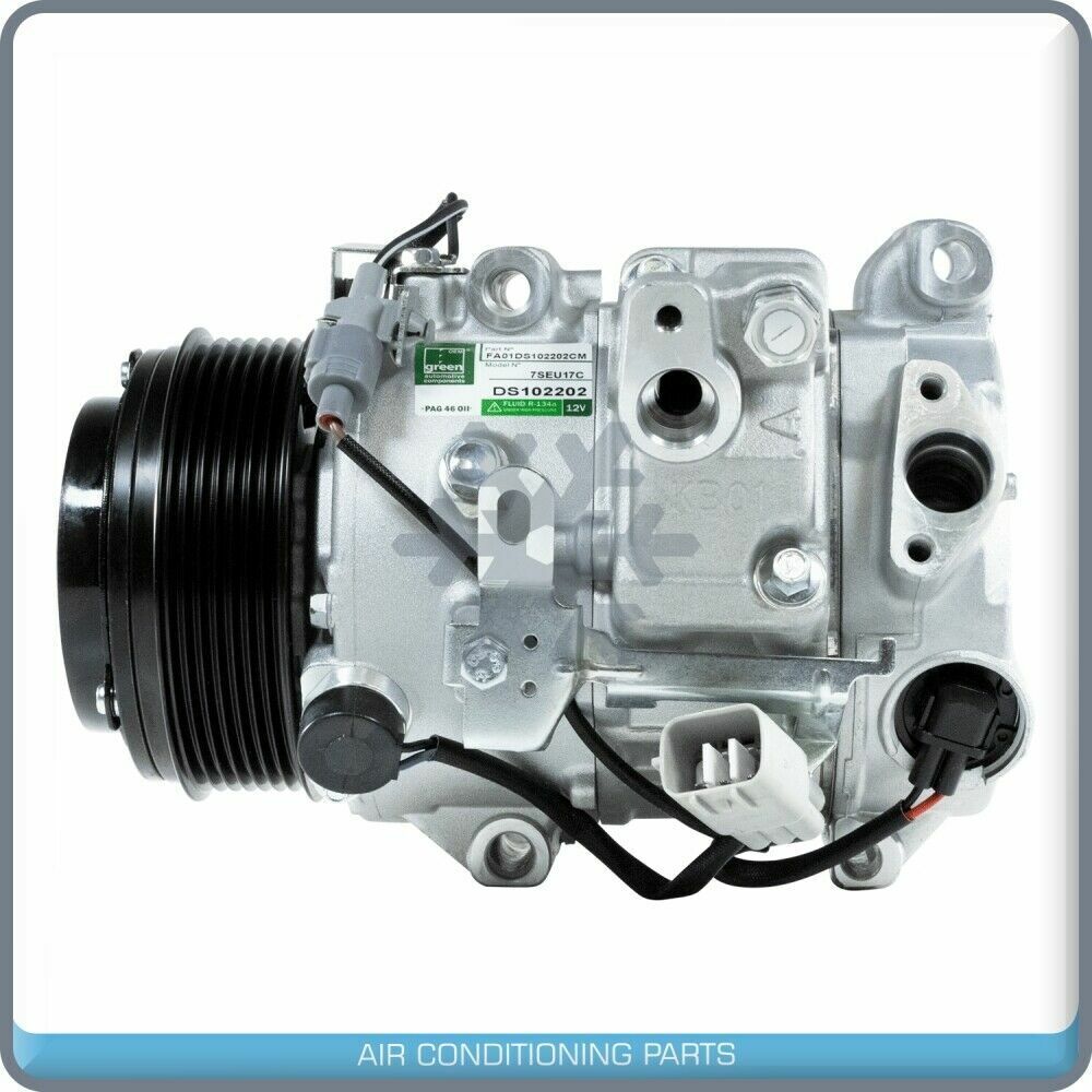 New A/C Compressor For Toyota HIGHLANDER 3.5L - 2008 to 2010 - OE# 883204815084 - Qualy Air