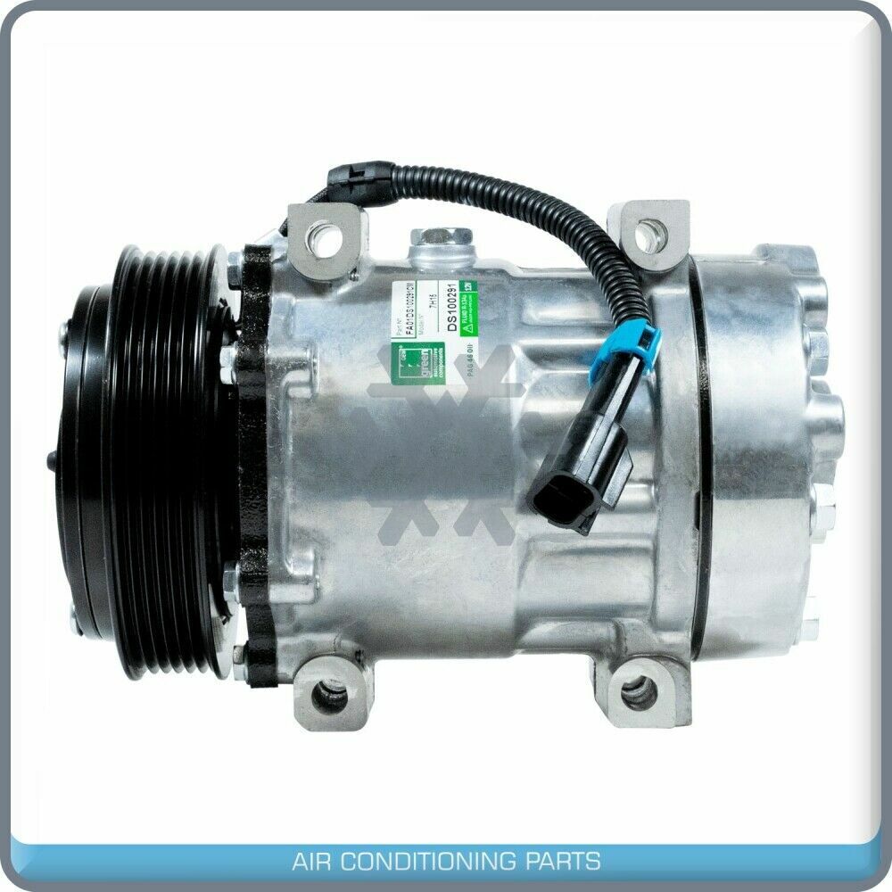 New A/C Compressor For VOLVO VNL, VNM, VT, VN 2008 - OE# 20501069 - Qualy Air