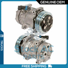 Load image into Gallery viewer, NEW SANDEN OEM A/C COMPRESSOR FOR VOLVO VNL SERIES / VOLVO TRUCK ANY - Qualy Air