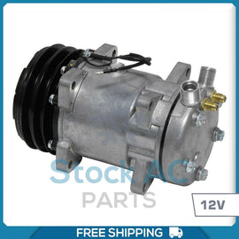 New A/C Compressor model SD510 - 12V - 2A Groove - 9120 - Qualy Air