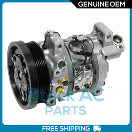 New OEM A/C Compressor fits Isuzu Rodeo, Amigo / Honda Passport - 1998 to 1999 - Qualy Air
