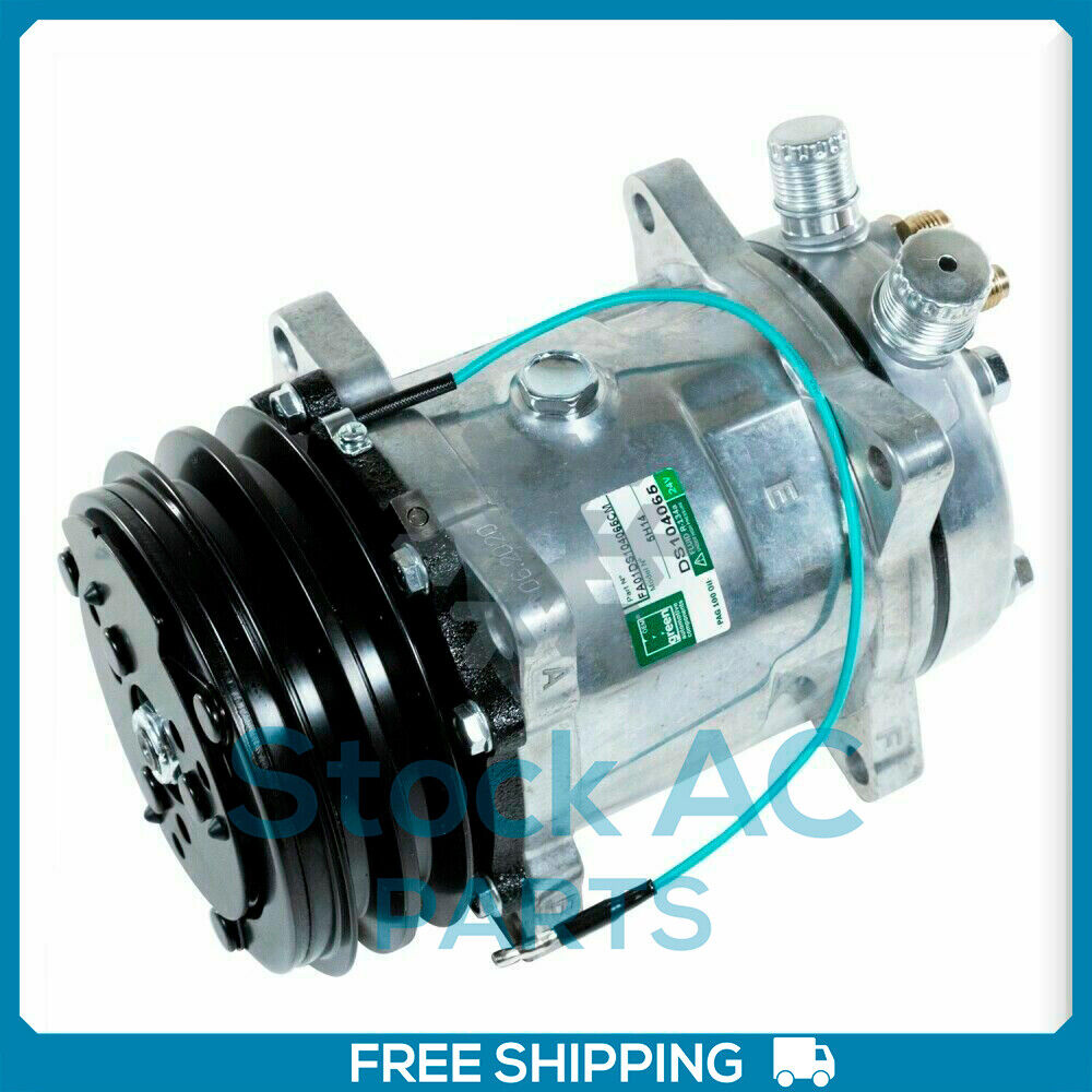 A/C Compressor Sanden SD508 & H14 Premium Line - 24V - 2A Groove - 9537 - Qualy Air