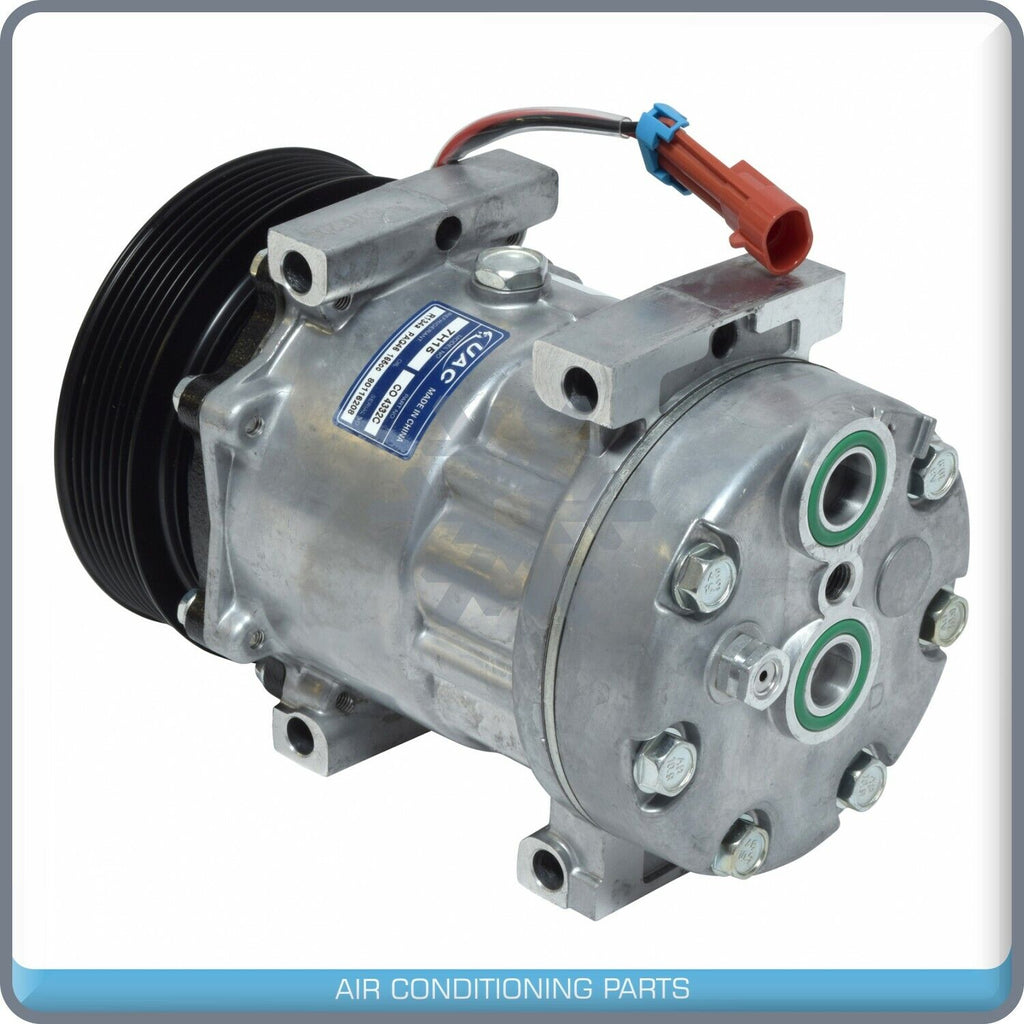 A/C Compressor SD7H15 for Chevrolet C6500 Kodiak, C7500 Kodiak / GMC C6500... QR - Qualy Air