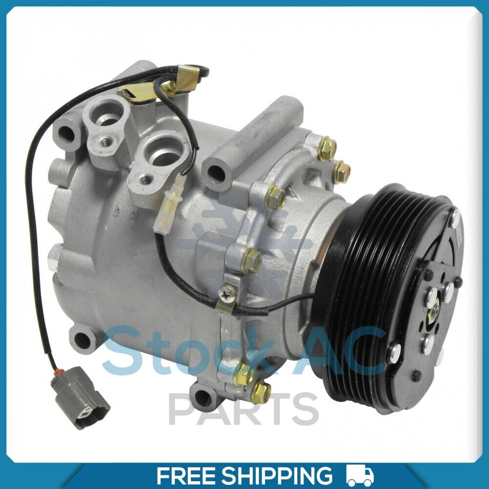 New A/C Compressor for Honda Civic 1.7L - 2001 to 05 / Honda Prelude 1997 to 01 - Qualy Air