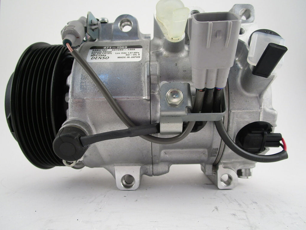 A/C Compressor OEM Denso 6SBU16C for Lexus GS300, GS350, IS250, IS350 QR - Qualy Air