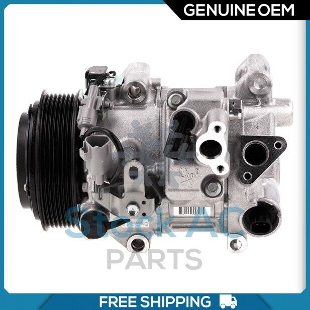 A/C Compressor OEM Denso TSB19C for Lexus ES350, GS350, RX350 / Toyota Ava... QR - Qualy Air