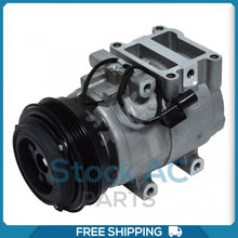 Cargar imagen en el visor de la galería, New A/C Compressor for Kia Spectra 2001 to 2004 - OE# 1K2NA61450C UQ - Qualy Air