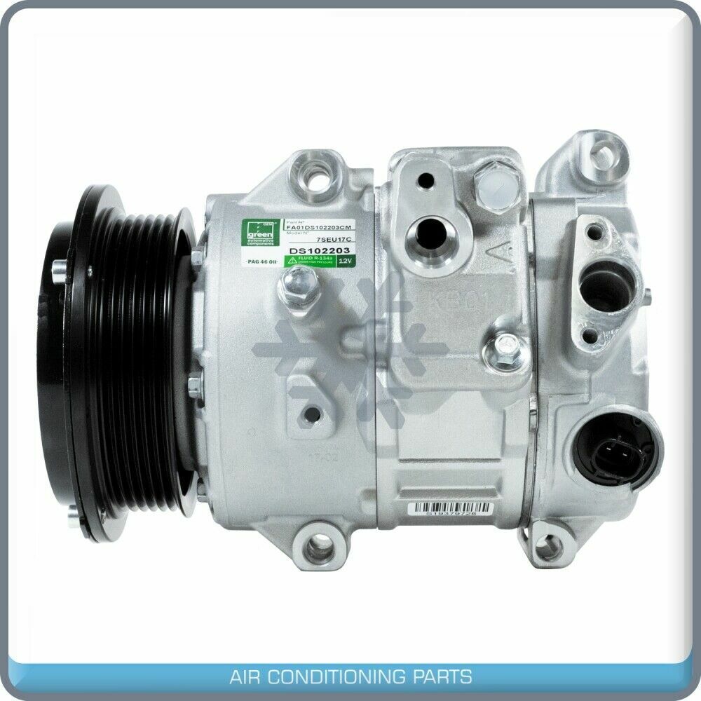 New AC Compressor for Toyota HIGHLANDER 2.7L 2009-13 / Toyota VENZA 2.7L 2009-15 - Qualy Air