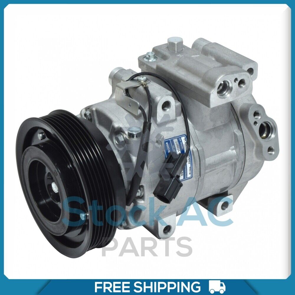 New AC Compressor for Hyu Accent 1.6L - 2012 to 14 / Veloster 1.6L - 2012 to 17 - Qualy Air