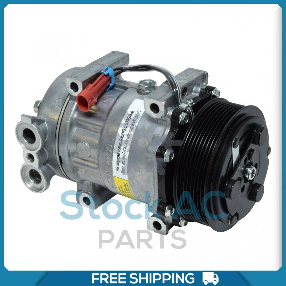 A/C Compressor for Chevrolet C6500 Kodiak, C7500 Kodiak, C8500 / GMC C6500... QU - Qualy Air