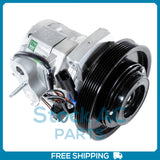 New AC Compressor for Freightliner Cascadia Cummins - 2011 2012 2013 2014 2015 - OE# A2265772000