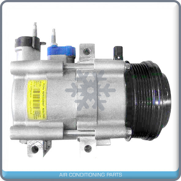 New OEM AC Compressor for Ford E-150, E-250, E-350 SD, E-450 SD - OE# 7C2Z19703A - Qualy Air