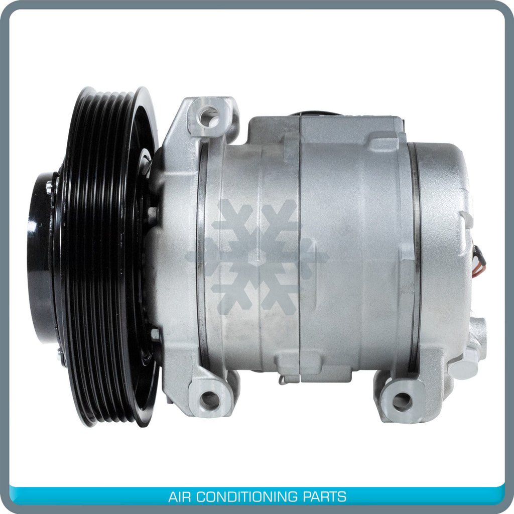 New AC Compressor for Freightliner Cascadia Cummins - 2011 2012 2013 2014 2015 - OE# A2265772000 - Qualy Air