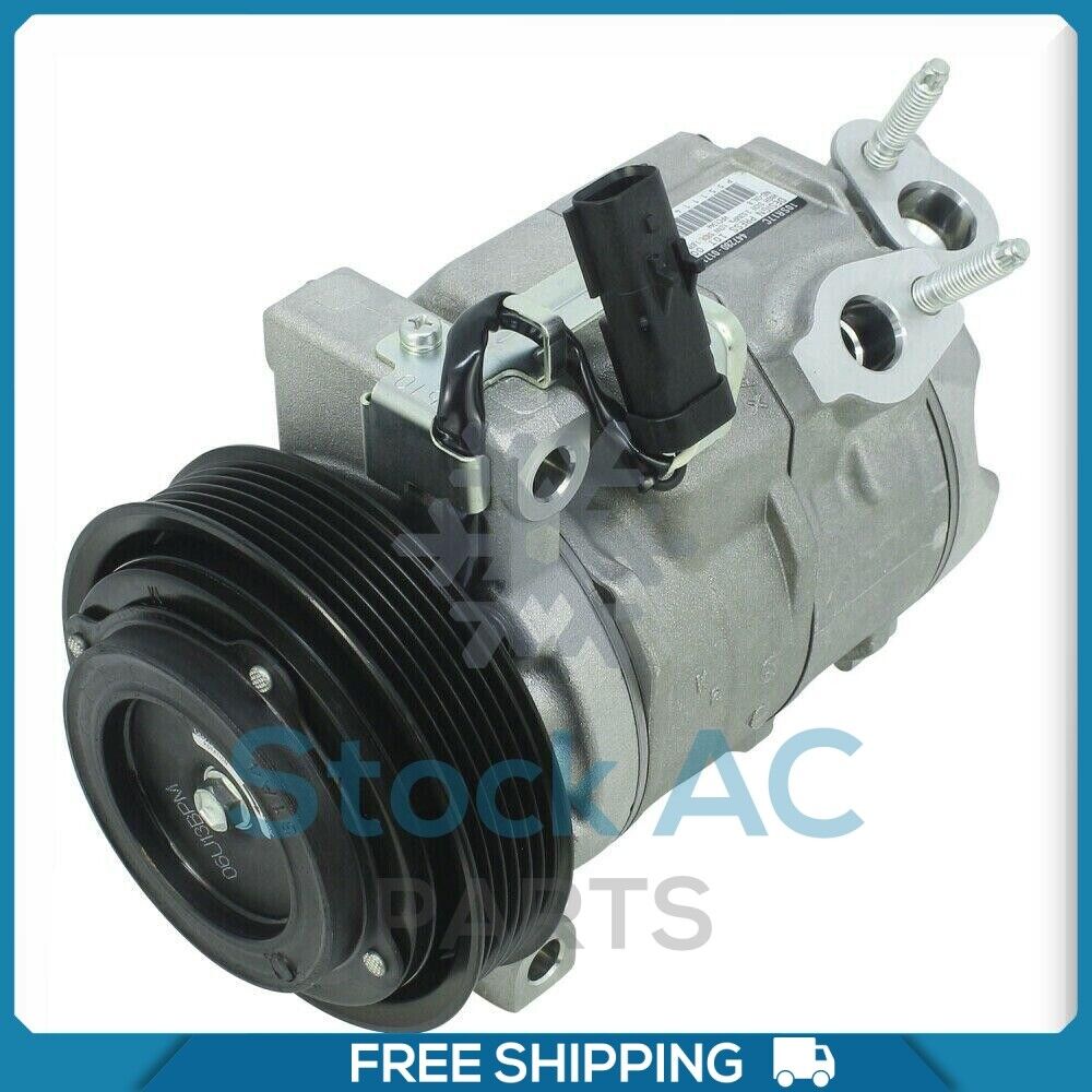 New A/C Compressor fits Dodge Journey - 2009 to 2020 - OE# 55111425AA - Qualy Air