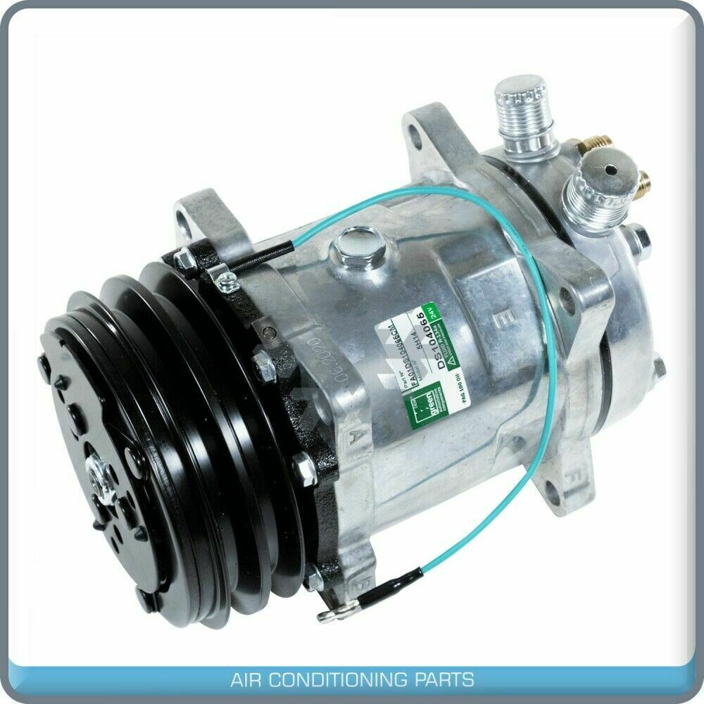 A/C Compressor Sanden SD508 & H14 Premium Line - 24V - 2A Groove - 9537 - Qualy Air
